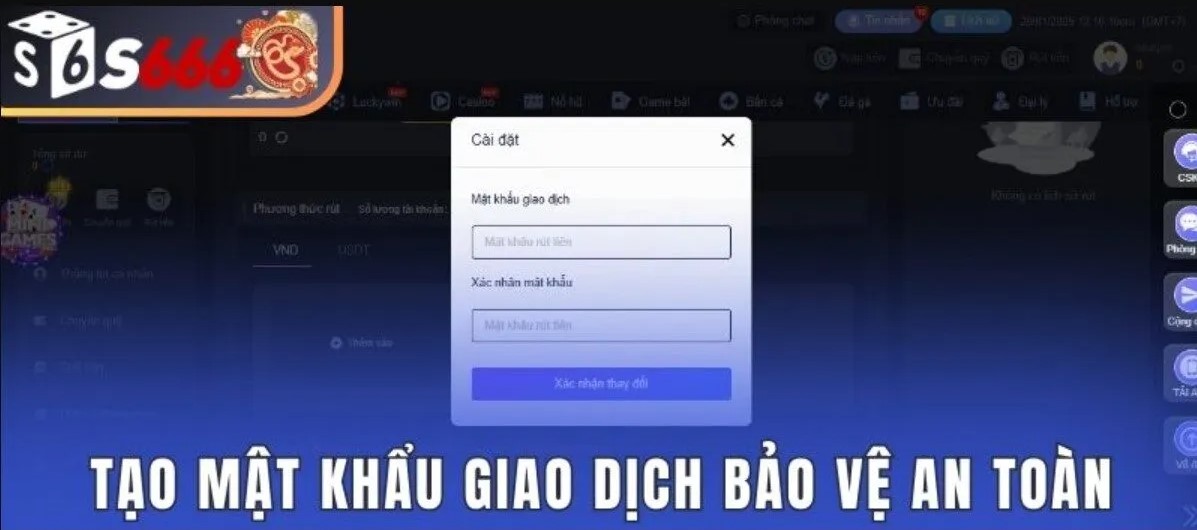 Điều kiện cơ bản cần thực hiện trước khi rút tiền S666