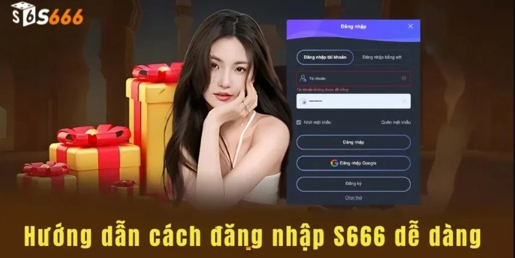 Hướng dẫn đăng nhập S666 tham gia cá cược trực tuyến